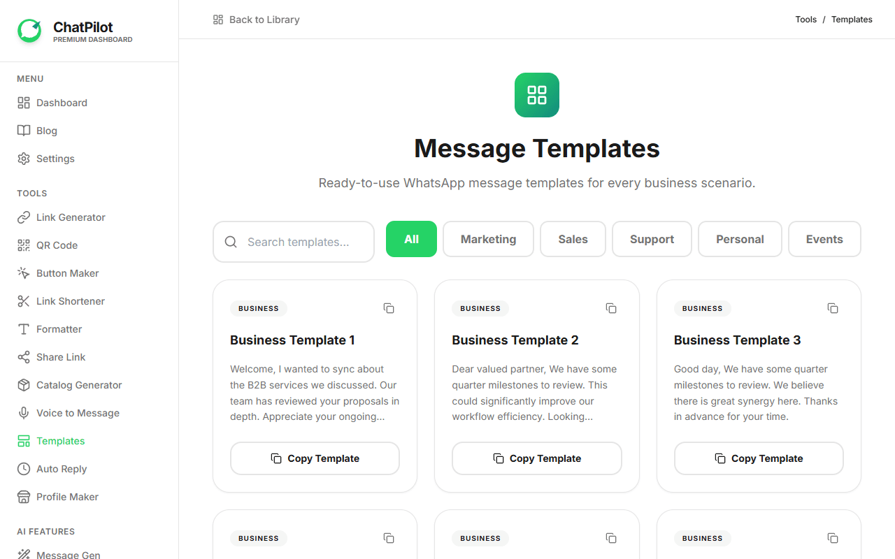 Use 1000+ Ready-Made Templates thumbnail